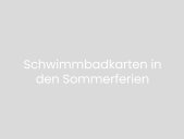 Kostenlose Schwimmbadkarten in den Sommerferien bei cademify