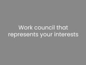 Your own works council that represents your interests at cademify