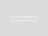 Social counselling in case of need with cademify