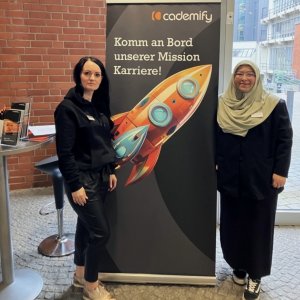 Our colleagues at the action day at Paderborn University