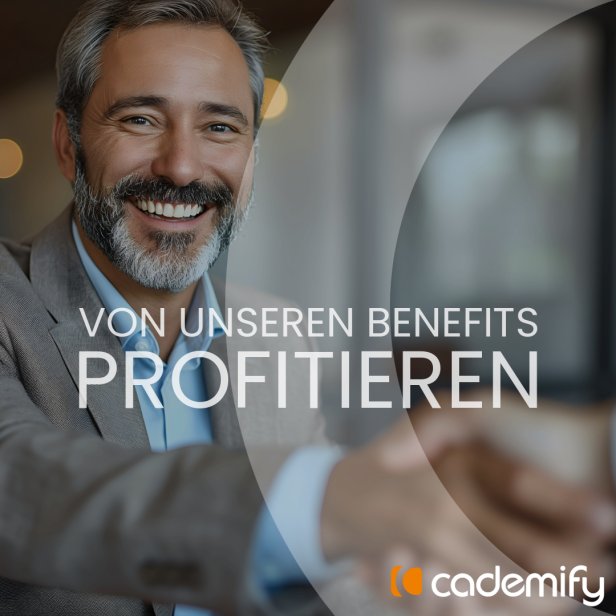Profitieren Sie von unseren Benefits bei cademify