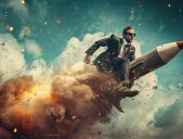 man on a rocket mission career