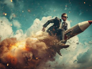 man on a rocket mission career