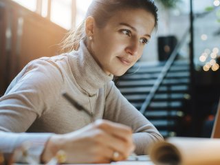 student while learning